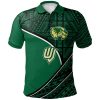 NCAA Utah Valley Wolverines Custom Number Tattoo Polynesian Polo Shirt