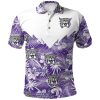 NCAA Weber State Wildcats Tropical Seamless Polo Shirt