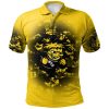 NCAA Wichita State Shockers Custom Text Number Camouflage Vintage Polo Shirt