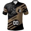 NCAA Wofford Terriers Custom Number Logo Polo Shirt