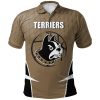 NCAA Wofford Terriers Custom Text Number Sport Active Polo Shirt