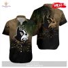NCAA Wofford Terriers Coconut Tree Hawaiian Shirt