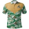 NCAA Wright State Raiders Tropical Seamless Polo Shirt