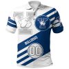 NCAA Yale Bulldogs Custom Number Logo Polo Shirt