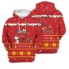 MLB St. Louis Cardinals Snoopy Ugly Christmas Pullover Hoodie