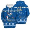 MLB Kansas City Royals Snoopy Ugly Christmas Pullover Hoodie