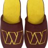 NFL Washington Commanders Brown Yellow In-House Slippers