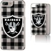 NFL Las Vegas Raiders Plaid Design Phone Case