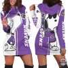 NFL Baltimore Ravens Snoopy Lover Women Hoodie Dress