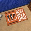 NFL Cincinnati Bengals World’s Best Dad Rubber Doormat