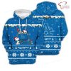 MLB Los Angeles Dodgers Snoopy Ugly Christmas Pullover Hoodie