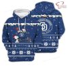 MLB San Diego Padres Snoopy Ugly Christmas Pullover Hoodie