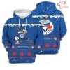 MLB Toronto Blue Jays Snoopy Ugly Christmas Pullover Hoodie