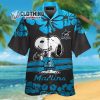 MLB Miami Marlins Snoopy Surfboard Hawaiian Shirt