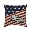 NFL Denver Broncos American Decorative Square Pillow Case