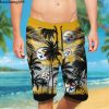 NFL Pittsburgh Steelers Coconut Tree Men Beach Shorts