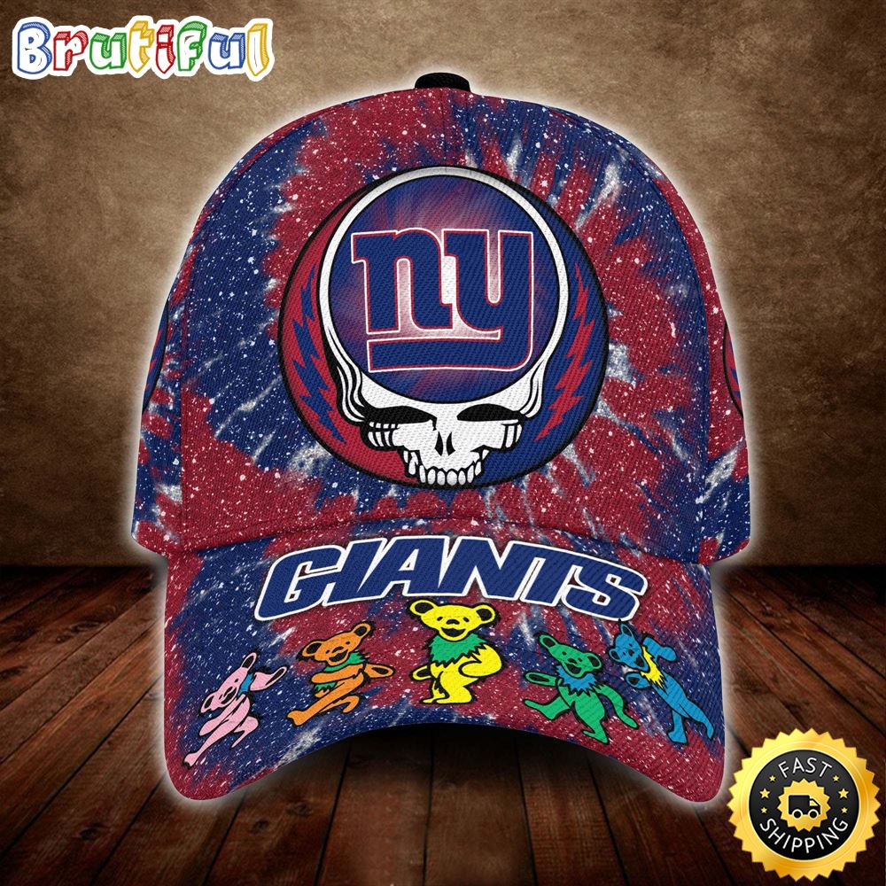 NFL New York Giants Grateful Dead Classic Cap NFL New York Giants Grateful Dead Classic Cap