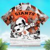MLB San Francisco Giants Snoopy Dabbing Hawaiian Shirt