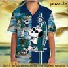 MLB Seattle Mariners Snoopy Surfing Beach Hawaiian Shirt