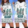 NFL Philadelphia Eagles Christmas Gnomes Women Hoodie Dress