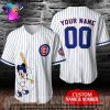 MLB Chicago Cubs Custom Name Number Mickey Baseball Jersey