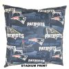 NFL New England Patriots Stadium Square Pillow Case