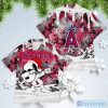 MLB Los Angeles Angels Snoopy Dabbing Hawaiian Shirt