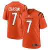 Cincinnati Bengals Boomer Esiason Nike Orange Retired NFL Game Jersey