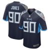 Tennessee Titans DaQuan Jones Nike Navy NFL Game Jersey
