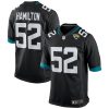 Jacksonville Jaguars DaVon Hamilton Nike Black NFL Game Jersey