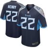 Tennessee Titans Derrick Henry Nike Navy NFL Game Jersey