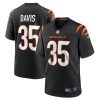 Cincinnati Bengals Jalen Davis Nike Black NFL Game Jersey