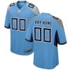 Tennessee Titans Nike Light Blue Alternate Custom NFL Game Jersey