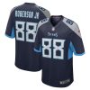 Tennessee Titans Reggie Roberson Jr. Nike Navy NFL Game Jersey