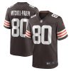 Cleveland Browns Zaire Mitchell-Paden Nike Brown NFL Game Jersey