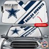 NFL Dallas Cowboys Custom Name Logo Car Sunshade