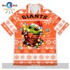 MLB San Francisco Giants Baby Yoda Star Wars Hawaiian Shirt