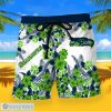 NFL Seattle Seahawks Tropical Flower Men Beach Shorts