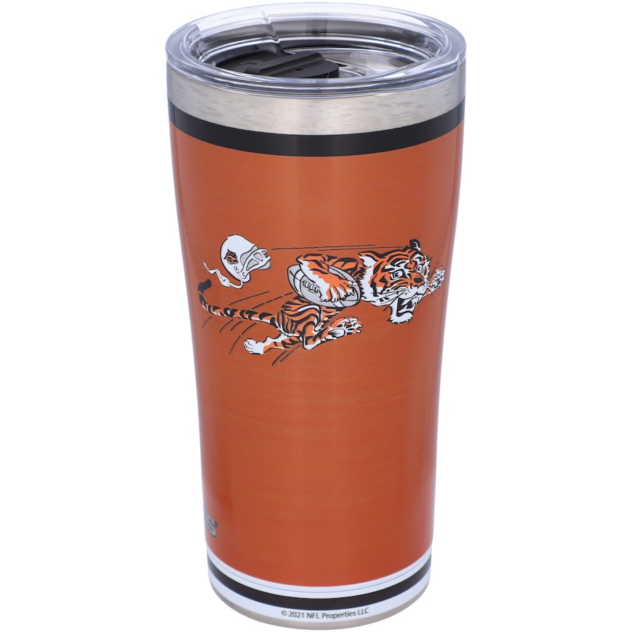 NFL Cincinnati Bengals Vintage Stainless Steel Tumbler NFL Cincinnati Bengals Vintage Stainless Steel Tumbler