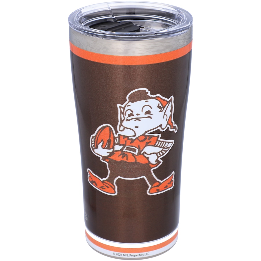 NFL Cleveland Browns Vintage Stainless Steel Tumbler NFL Cleveland Browns Vintage Stainless Steel Tumbler