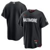 Baltimore Orioles Nike Black City Connect Custom MLB Replica Jersey
