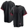 Cincinnati Reds Nike Black City Connect Custom MLB Replica Jersey