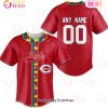 MLB Cincinnati Reds Custom Name Number Autism Awareness Baseball Jersey