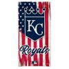 MLB Kansas City Royals American Flag Beach Towel