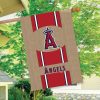 MLB Los Angeles Angels Anaheim Burlaps House Flag