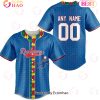 MLB Los Angeles Dodgers Custom Name Number Autism Awareness Baseball Jersey