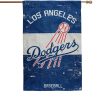 MLB Los Angeles Dodgers Vintage Linen House Flag