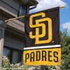 MLB San Diego Padres Double Sided House Flag