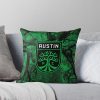 MLS Austin FC Green Mix Black Square Pillow Case