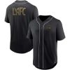 MLS Los Angeles FC Black Baseball Jersey